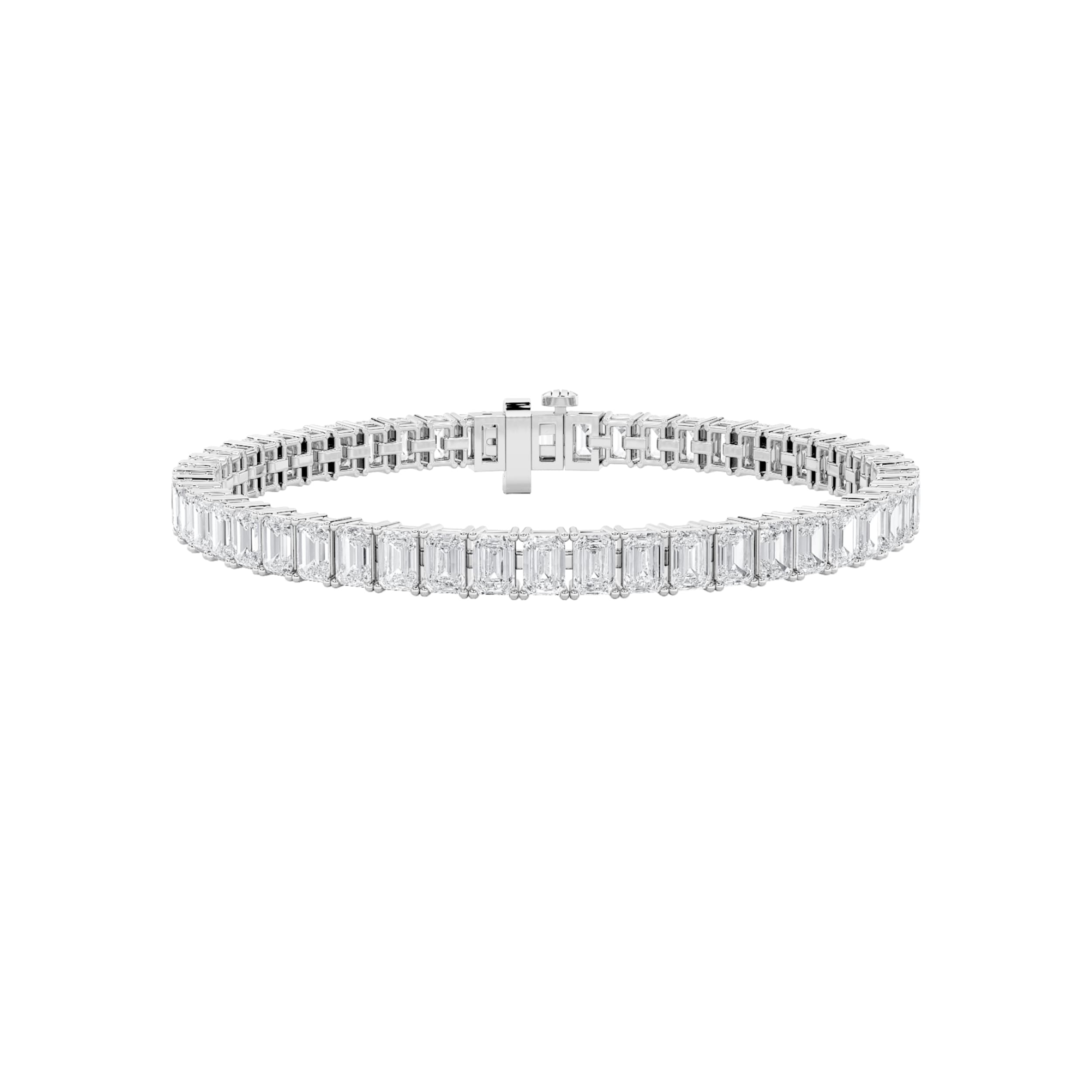 Configuration shown: 14K White Gold, 7.0000 ct total diamond weight.