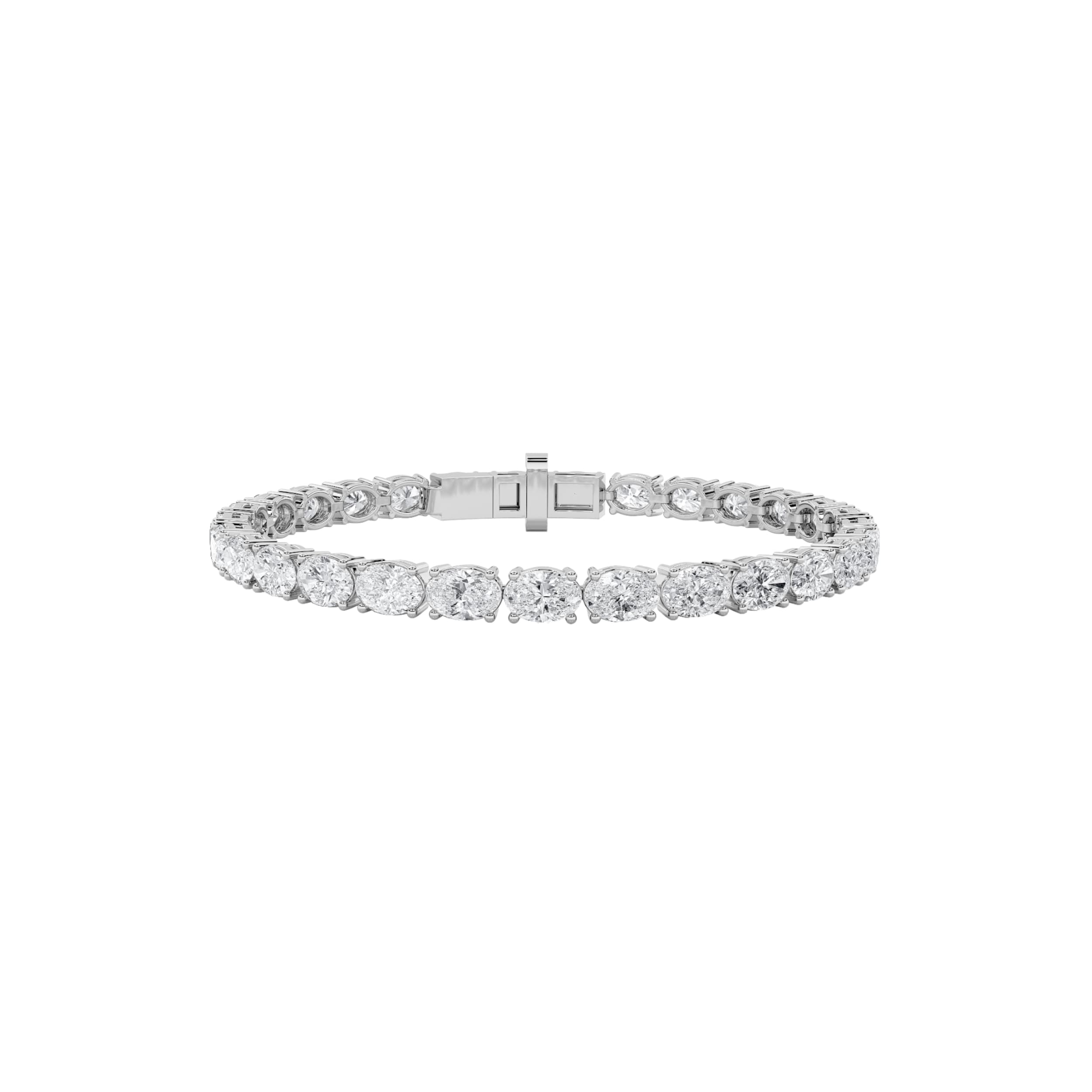 Configuration shown: 14K White Gold, 4.5000 ct total diamond weight.